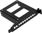 OSALADI 1 Set Computer Expansion Stand Mechanical Hard Disk Holder HDD Bracket Mechanical Hard Disk Racks Hard Disk Mounting Bracket Kit Convenient Hard Drive Bracket Black Steel