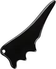 1pc Multifunctional Bird Head Design Scraping Plate Natural Horn Tool for Face Neck and Back Massage present for Relaxation and Wellness