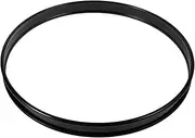 ibasenice Drum Accessories 16 Inch Metal Drum Hoop For Snare And Bass Drums DIY Drum Ring Replacement Parts For Percussion Instruments