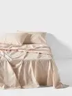 Linen House Classic Stripe Sheet Set (Rose) - Queen