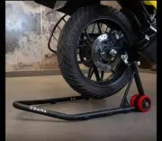 PADDOCK STAND BLACK FIT FOR ROYAL ENFIELD INTERCEPTOR 650 & GT 650 (for: Royal Enfield)