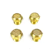 SAAS Diff Breather Filter Brass Screw In 1/8 BSP Port Thread Washable Pack of 4