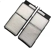 2Pcs Cabin Air Filter Compatible Land Cruiser V8 4.7L 2006 2007 LX470 V8 4.7L 1998-20007 OEM 88568-60010