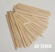 50X Brow Beaters Waxing Wood Spatula Sticks Facial Hair Removal Wax Applicators