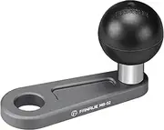 FANAUE Bolt Head Adapter Ball Base, Compatible with RAM Mount B Size 1" Ball Double Socket Arm with 10mm Mounting Holes, TPU Ball Head Antislip Shock Absorption Main Body Made of Aluminum Alloy