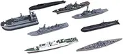 TWTCZOZ 8 Pieces 4D Model 4D Toy Toy War Brain Teaser Handmade Simulation for Miniature Boats for The Table Decor Collection