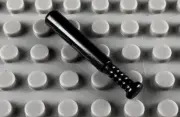 1000 Compatible Minifigure Black BASEBALL BATS Sports Bat - BULK Lot - NEW