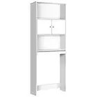 Artiss Bathroom Cabinet Over the Toilet Laundry Shelf Cupboard Storage White NEW