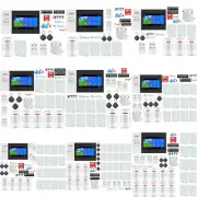 R14 Tuya APP WiFi+4G Wireless Home Security Alarm System+Alexa+Google Assistant