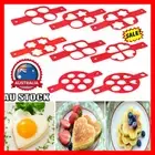 Silicone Pancake Maker Mould Non Stick Cooking Egg Omelette Mold Tool 7 Style PJ