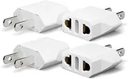 Unidapt EU Europe to US Usa Travel Plug Adapter Power Converter AC