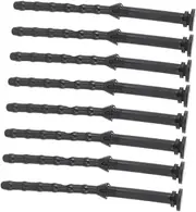 OSALADI Computer Case Fan Mounting Screws Absorbers 8pcs Set for Noise Reduction