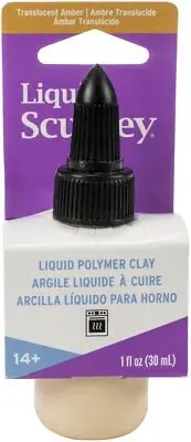 Sculpey Liquid 1oz-Translucent Amber