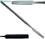 Dental Cement Mixing Spatulas 17.3 cm Single Ended Lab Wax Modelling Tools