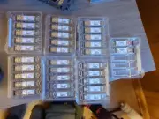 Lot: 32x Genuine Cisco 10G SFP Fiber Optic Transceiver FET-10G - Brand New
