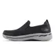 Skechers 休閒鞋 Go Walk Arch Fit 灰 黑 襪套 足弓支撐 男鞋【ACS】 216260BKGY