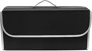 Car Boot Organiser Car Trunk Organizer Box Large Capacity Folding Storage Bag Fit For Superb Rapid Kodiaq Karoq Fabia Kamiq Enyaq Citigo(1pcs-D-Black)