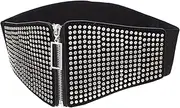 [Holibanna] Wide Waistband Cinch Belt Alloy Rivet for Women Slimming Belt Dress Accessory Elastic Breathable Fashion Rivet Design