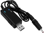 USB Boost Converter USB Step-Up Converter Cable DC 5V to 9V 12V 3.5X1.35Mm Connecter for Power Converter,1 Support 1
