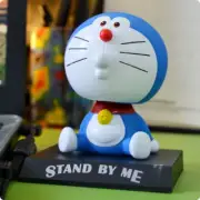 Car Interior Dashboard Ornament Anime Doraemon Shaking Head Action Figure I