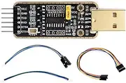 USB to UART Debugger Module for Raspberry Pi 5, Type-A Port Onboard UART Connector, Pi5 UART Debugging for Mac Linux Android Windows 7/8/8.1/10/11, High Baud Rate Transmission