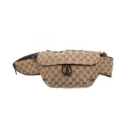Gucci Gg Canvas Small Belt Bag Brand Off Waist Men'S