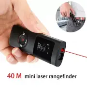40m Super Mini Digital LCD Laser Distance Meter Range Finder Measuring Tapes