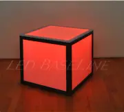 16" LED CUBE END TABLE COLOR CHANGING MODERN