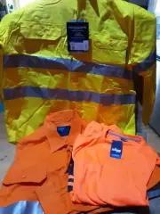 Workshirt Hi-vis 2XL Bundle RRP $115 2 X L/S 1 X Tee