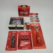 Vintage Coca Cola Coke Collectibles Bottle Opener Magnet Coasters Ornament Etc