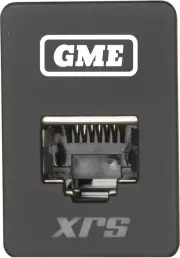 GME XRS RJ45 Pass-Through Adaptor For Toyota (WHITE LED's)