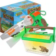 STEM Bug Catcher Vacuum with Magnifier & Terrarium for Backyard Adventures