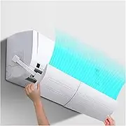 Adjustable Air Conditioner Cover Windshield Home Office Air Conditioning Deflector Baffle Shield Wind Guide Anti-Wind Shield air Conditioner Cover