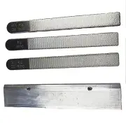 4PCS Steel Guitar Nut Files Fret Crowning Slot Filing Luthier Repair Tool Kit