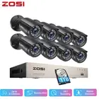 ZOSI H.265+ CCTV Security Camera System 1080P 8CH DVR Outdoor Home 3000TVL 0-2TB