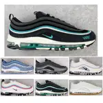 GOOD QUALITY AIR MAX 97 SILVER BULLET 97 復古鞋慢跑墊男士女士運動 WFOI88