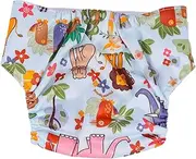 ibasenice Adjustable Baby Diaper Newborn Nappies Training Pants Leakproof Washable Comfortable
