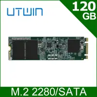 在飛比找PChome24h購物優惠-優科技Utwin 120GB M.2 SATAIII SSD