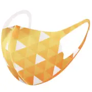 New Zenitsu Agatsuma DEMON SLAYER Kid's Size Cloth Face Mask Kimetsu no Yaiba