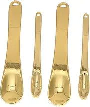 [Generic] 4pcs Eye Cream Eye Massage Scoop Cosmetic Spoon Facial Mask Spoon for Makeup