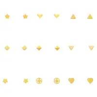在飛比找蝦皮商城精選優惠-藏寶箱金飾F🌟黃金耳針 耳環 耳線 星星 愛心 蝴蝶 三角形