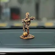 TIED RIBBONS Hanuman Statue | Resin, 4.2 Inch | Hindu Gods Statues Hanuman Showpiece | Hanuman Figurine for Home Decor, Puja, Mandir, Temple, Indian Statue | Return Gifts for Pooja