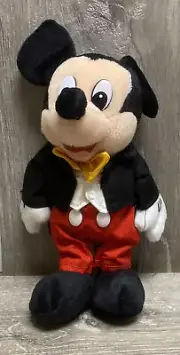 DISNEY STORE MICKEY MOUSE PARK COSTUME MILLENIUM BEAN BAG NEW
