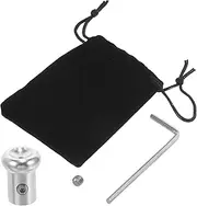 BESTonZON 1 Set Tuning Fork Foot Accessories Meditation Tuning Fork Feet Delicate Tuning Fork Feet Universal Metal Tuning Fork Feet Crystal Tuning Fork Holder Tuning Fork Feet Metal