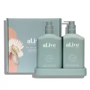 Kaffir Lime & Green Tea Body Wash & Lotion Duo [ALIBGREEND22]