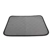 Washable Dog Pee Pad Pet Diaper Mat Dog Training Pad Dogs Bed Mattress Reusable Urine Mat for Small Large Medium Puppy White1 XL Gray M