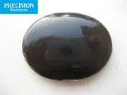 Black Obsidian Amulet Cabochon Gemstone Thumb Crystal Healing Worry Stone