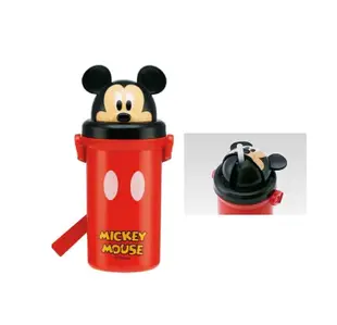 迪士尼 DISNEY 米奇 MICKEY 立體造型塑膠吸管水壺(SST5HD/500ML) (7.2折)