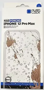 Quad Lock Apple iPhone 12 PRO MAX Wet Weather Poncho **FREE EXPRESS FREIGHT*