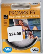 Pro 55mm MC Multi Coated Skylight 1A Glass Lens Filter Japan 55 mm E55 E-55 Sk1A